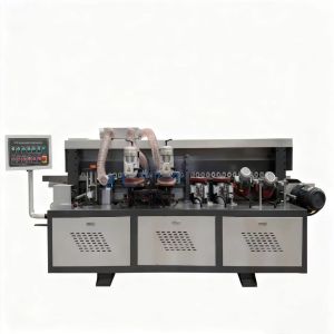 China 32KW Dual Spindles Wood Sanding Machine For Panel Furniture on sale
