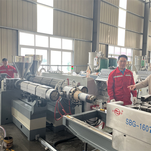 PE HDPE LDPE PP-R Pipe Production Line Plastic Extrusion Tube Pipe Extruder