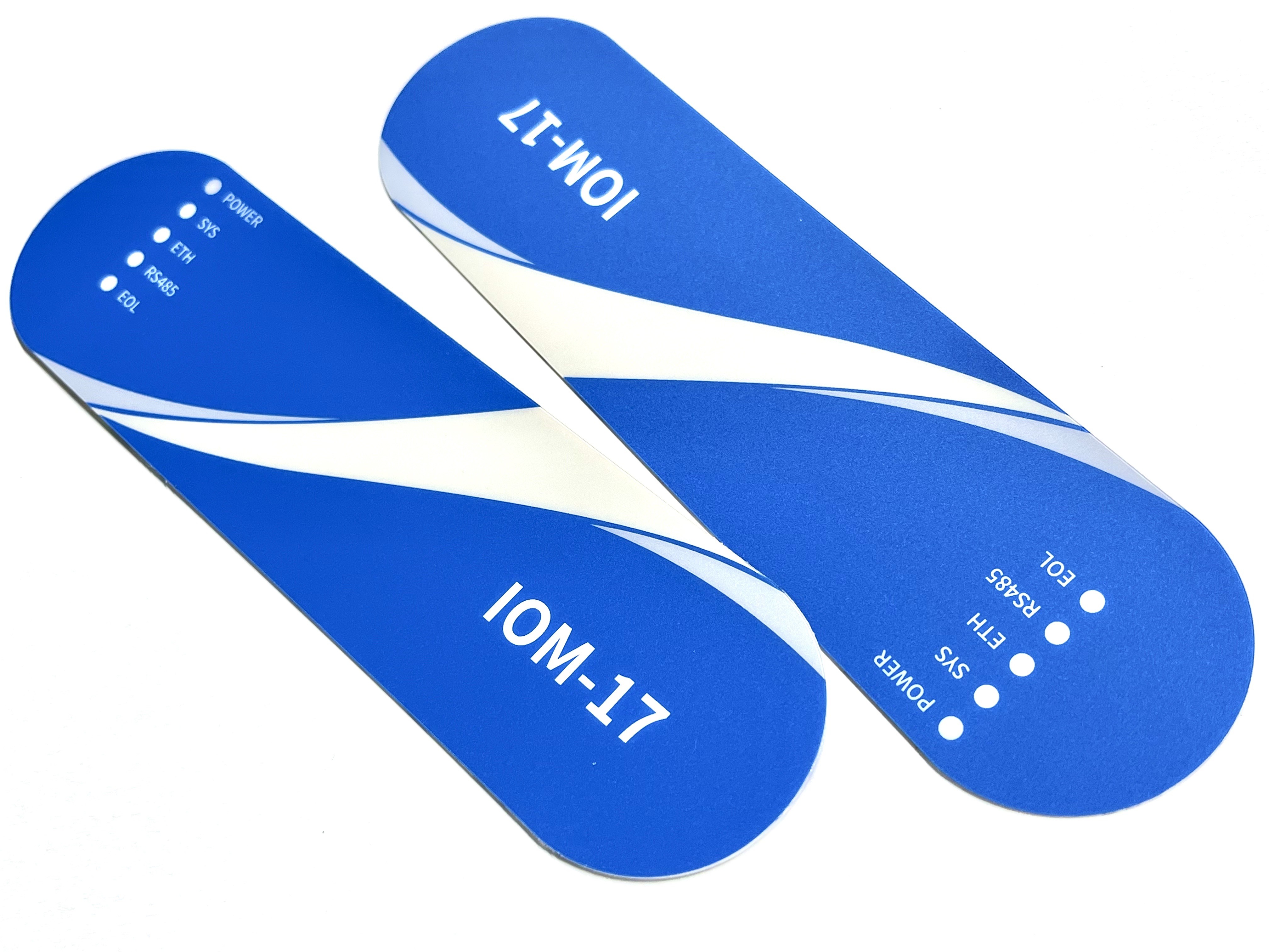 Hard Polycarbonate Membrane Switch Graphic Overlay With Customized Design