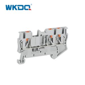Spring Cage Connection Din Rail 2.5mm Terminal Block