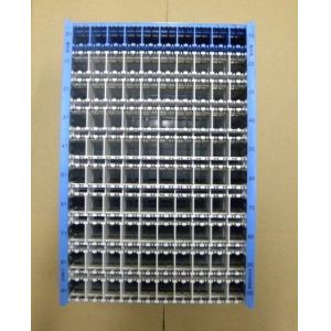 Silver Printed MDF Main Distribution Frame 100 Pairs Protection Connection