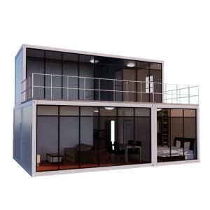 China Mobile Luxury Container House , 20ft Detachable Prefab Container House on sale