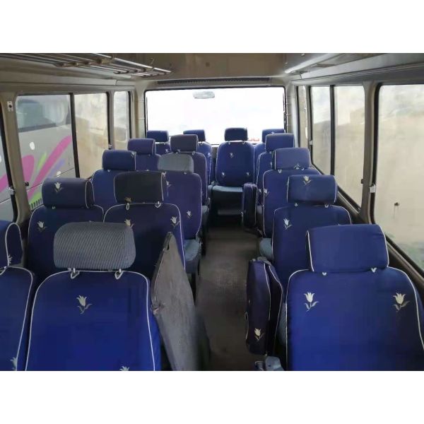 2010 Year 20 Seats Used Coaster Bus , Toyota Coaster Bus RHD Used Mini Bus With Diesel Engine , Left Steering