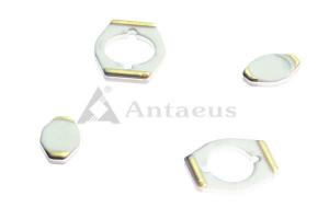 Buy cheap Custom 95% 96% Electrical Ceramic Plate With Gold-Plated product