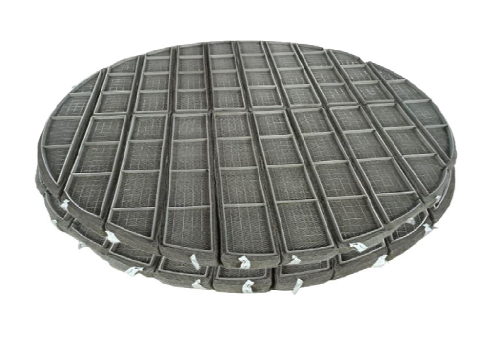 High Efficiency Wire Mesh Demister Pad for Gas Liquid Separation