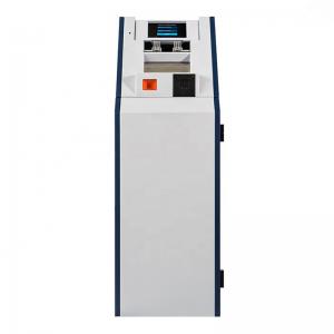 China High Speed Automatic bill Banknote Deposit Machine LCD-Touch Display small Cash Deposit Machine atm on sale