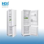 LED Light Bottom Freezer Refrigerator Defrost Electronic Temperature Control