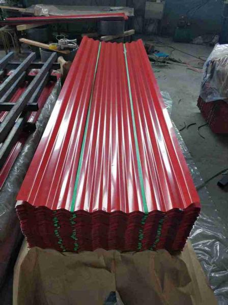 Wear Resistant Corrugated Steel Roof Sheets For Industrial And Civil Buildings Corrugated Steel Roof Sheets