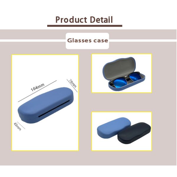 ABS Injected Clamshell Custom Glasses Cases