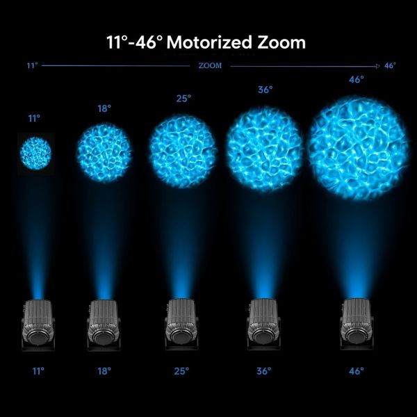 300W LED Water Effect Gobo Projection Light IP65