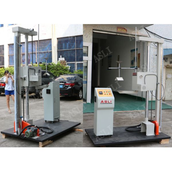 1500mm Height Automatic Single Wing Luggage Package Drop Tester