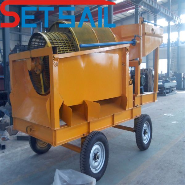 2kw-10kw Lifting Power Set Sail River Iron Sand Selecting Machinery with Gold Chute