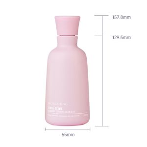 Customizable 300ml PET Shampoo Lotion Bottle Elegant and Practical