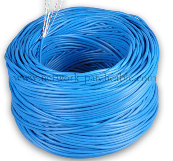 PVC Grey BC / CCA Cat5e SFTP Cable 24AWG stranded cable 350MZ AL Foil with Braiding