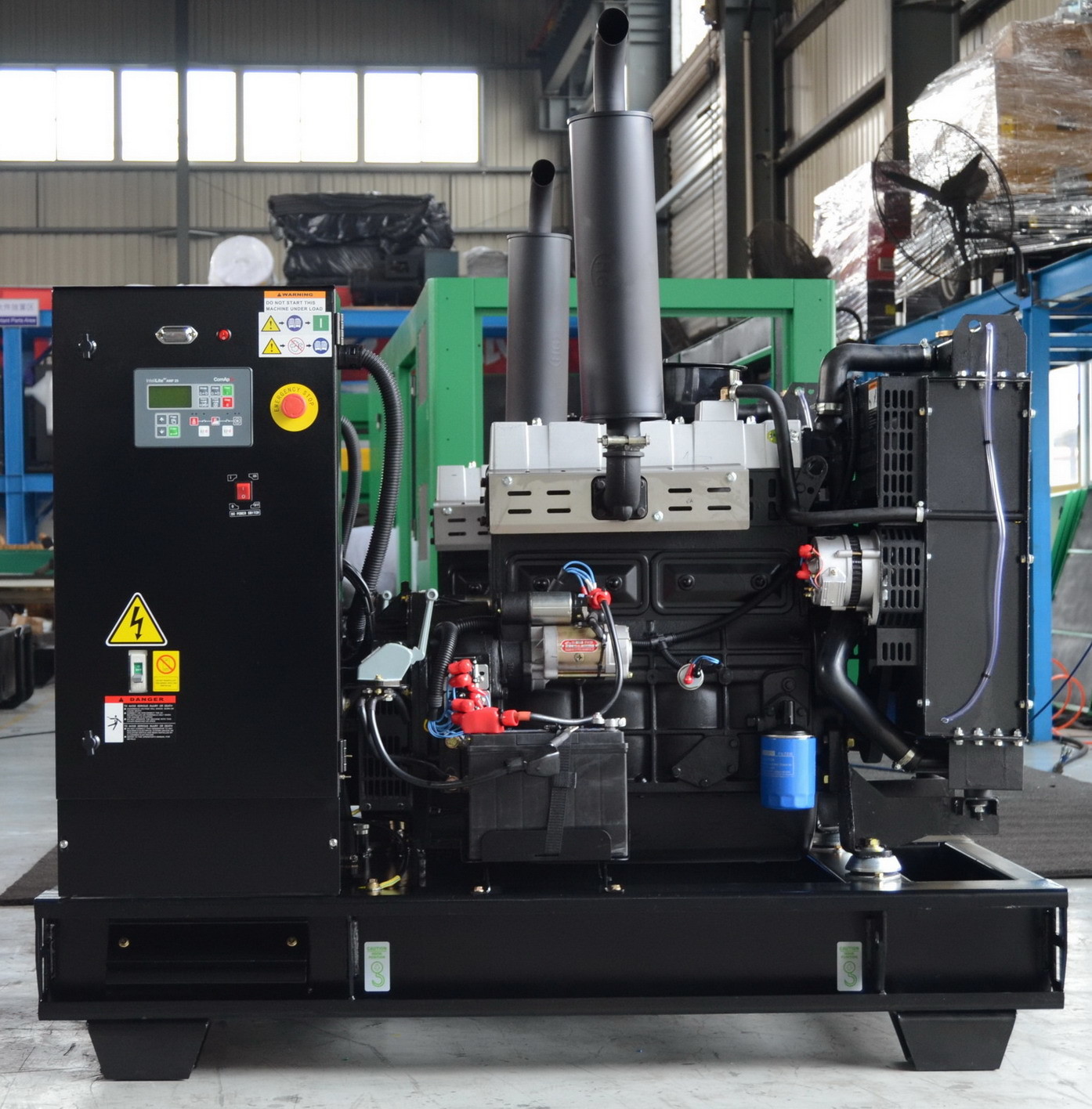 Open Type Original Diesel Engine 160KW Generator Genset With 200KVA SDEC Diesel Generator