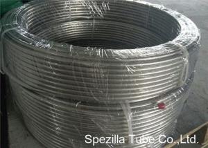Buy cheap 1.4301 TP304 Drawn stainless steel flexible exhaust tubing Coiled Tubing Tig Welding 1.00 Thickness product