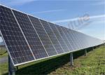 Passive PV Backtracking Solar Tracker Snow Wind Protection