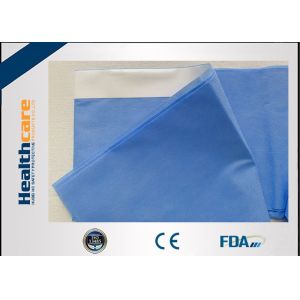 China Non - Toxic Disposable Surgical Drapes Armboard Cover With Tape 75X35cm on sale