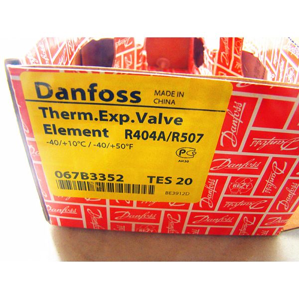 Refrigeration Parts Interchangeable Orifice Assembly Brass Valves Model TES20 067B3352