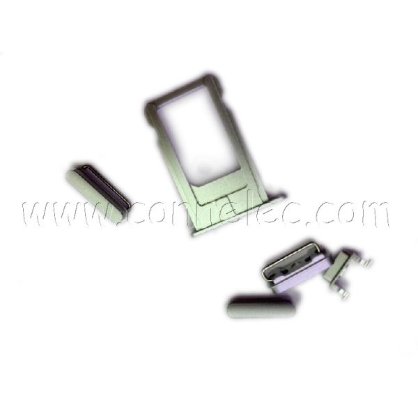 sim card tray+top button+mute button+volume button for Iphone 6, Iphone 6 repair, Iphone