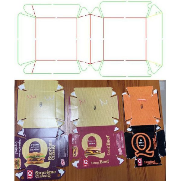 OEM Automatic Paper Lunch Box Machine Pizza Take Away Food Box Machine