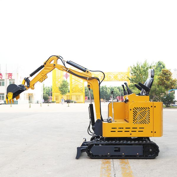 Diesel Mini Digger Agricultural Micro Clamshell Shovel Escavator 1.8 Ton Household Crawler 1ton Mini Excavator