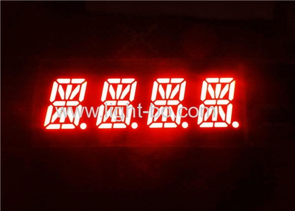 Stable Performance 16 Segment Led Display Common Cathode For Instrument Panel