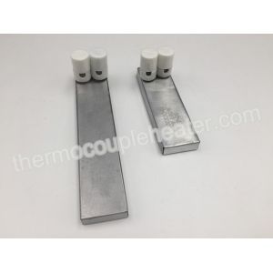 Buy cheap Ceramic strip Channel Cast Heater With Ceramic Terminal Protecion Cover product