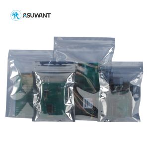Buy cheap Anti Static Transparent Shielding Resealable Foil Zip Lock Bags product