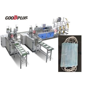 Dust Proof Disposable Mask Making Machine Low Space Occupation