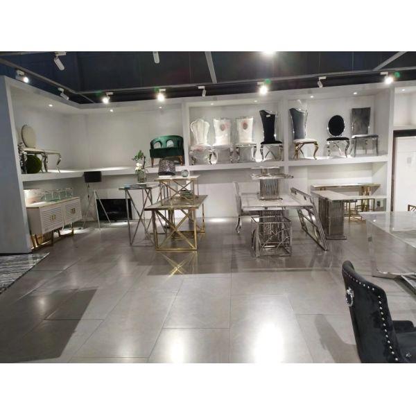 Multiscene Modern Extendable Dining Table , Rectangle Contemporary Kitchen Table