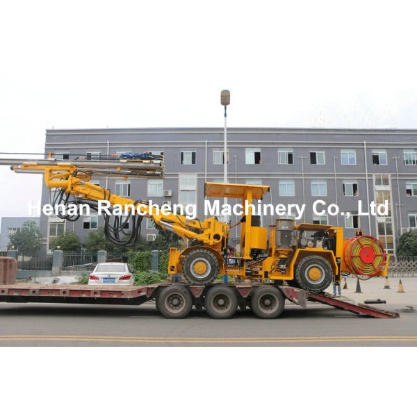 3880mm Underground Jumbo Drilling Rig Machine Electric Motor Diesel Engine