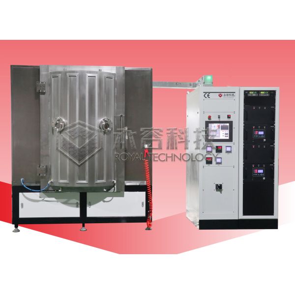 Automotive Mirror Aluminum / Chrome Vacuum Metalizing Machine , Magnetron