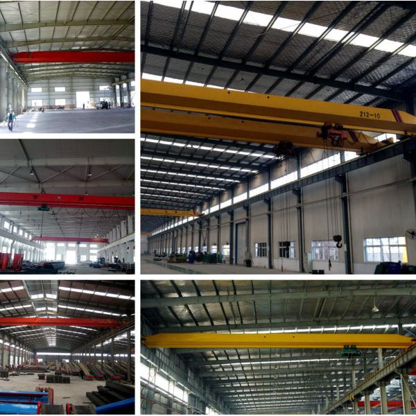 Electric Hoist travelling Bridge lda single girder bridge crane