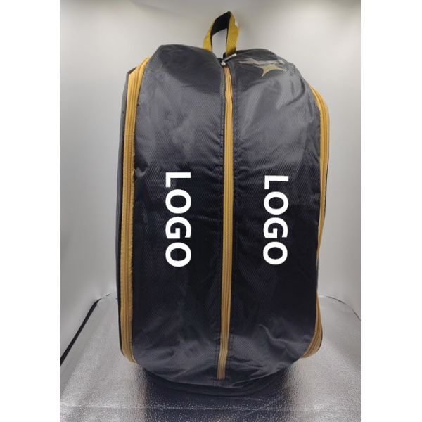 Polyester Tennis Racket Back Pack Color Customized For Storage Rackets