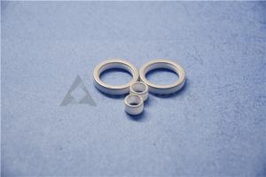 Vacuum Metallized Alumina Ceramics O Ring Electrical Metallized Ceramic Tube