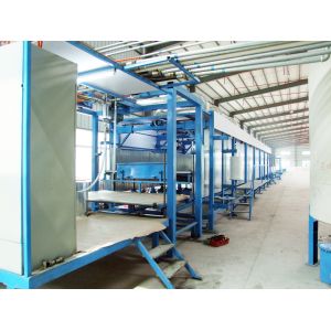 Automatic Polyurethane Sponge Making Machine Line With Siemens Inverter