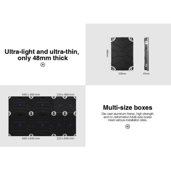 Fixed RGB Indoor LED Display Screen SMD1212 For Shopping Mall