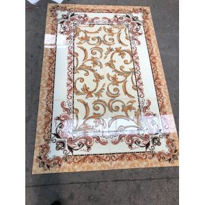 600x600mm White Carrara Crystal Polished Porcelain Tile