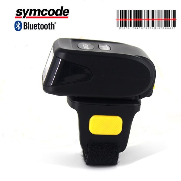 Finger Style Wireless Ring Scanner / 1D Barcode Scanner Advanced Decoding Algorithms