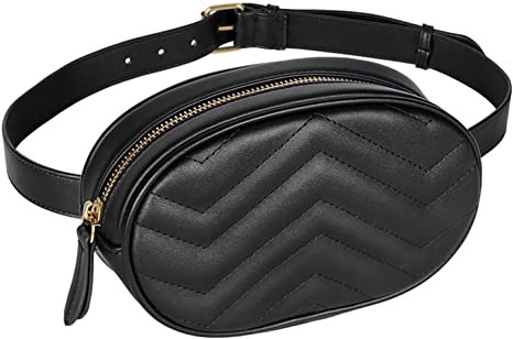 Quality Crossbody Fashion Fanny Pack PU Leather Waterproof Belt Bag for sale