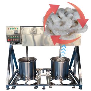 Buy cheap Shrimp soaking blender shrimp processing machine Immersion Mixer Insulation barrel mixer automatic mixer product
