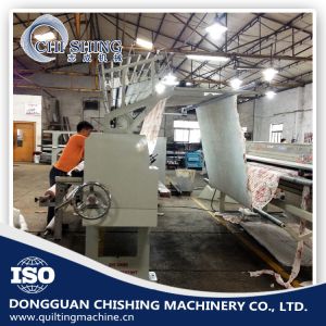 Three Needle Ultrasonic Quilting Machine 110 Inches With State Detection