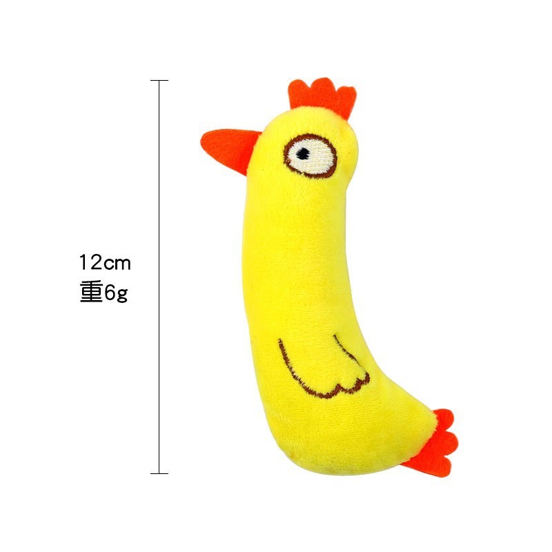 Plush Catnip-Infused Character Toy – Adorable Pet Play Companion, Wholesale Cat Supplies
