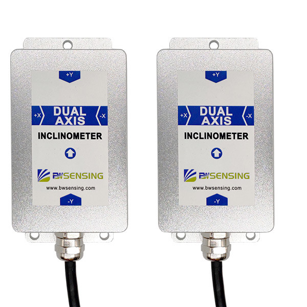 Buy cheap BWS4000 Digital Output Dual Axis Inclinometer Tiltmeter Accuracy 0.001° product