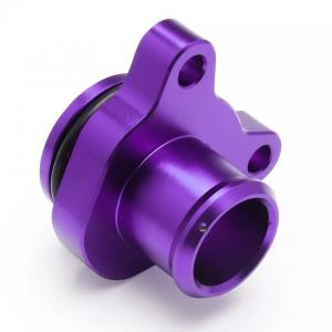 Buy cheap CNC Custom Precision Car Water Pipe Joint with Clamp Anodizing Aluminum Accessories product