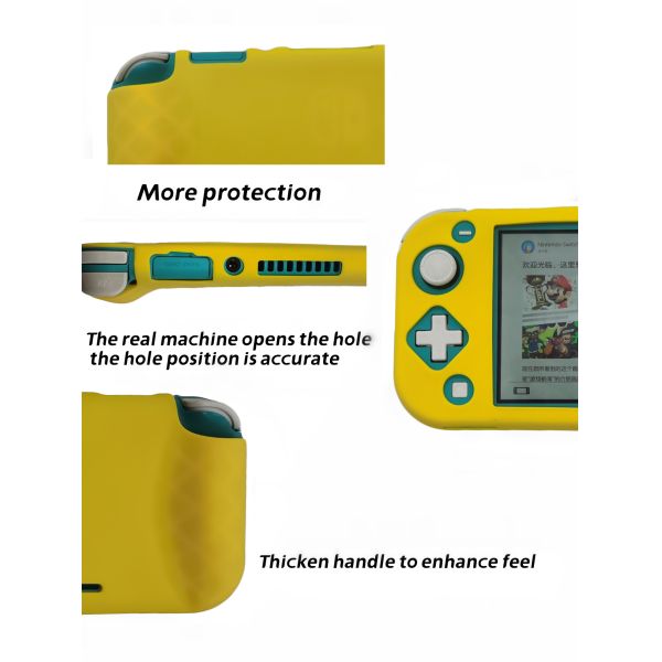 Silicone Case For Nintendo Switch Lite Drop Protection Ergonomic Design