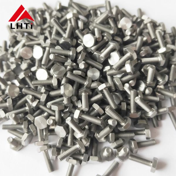 Quality Electroplating Forged DIN933 Gr2 Titanium Hex Head Bolts for sale