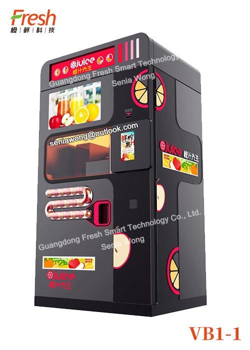 food grade material fresh juice apple Juice Squeezing Automatic Beverage Vending Machine with cleaning systems