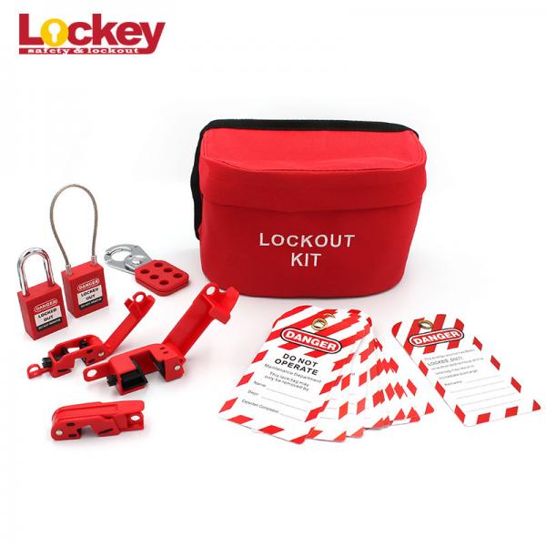 Quality Durable Small Size Circuit Breaker Lock Out Tag Out Kits More Light Weight for sale
